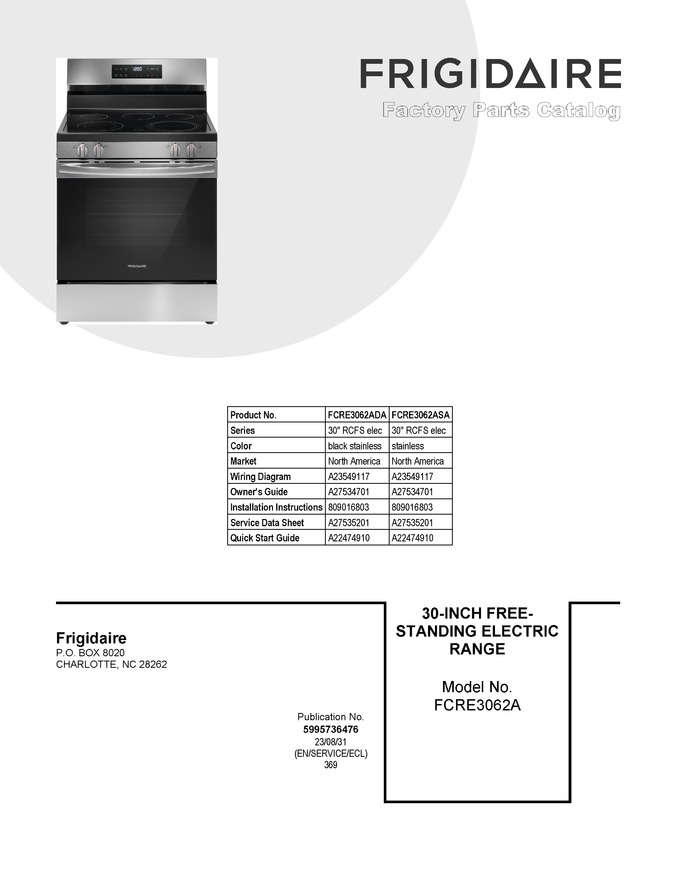 Diagram for FCRE3062ADA