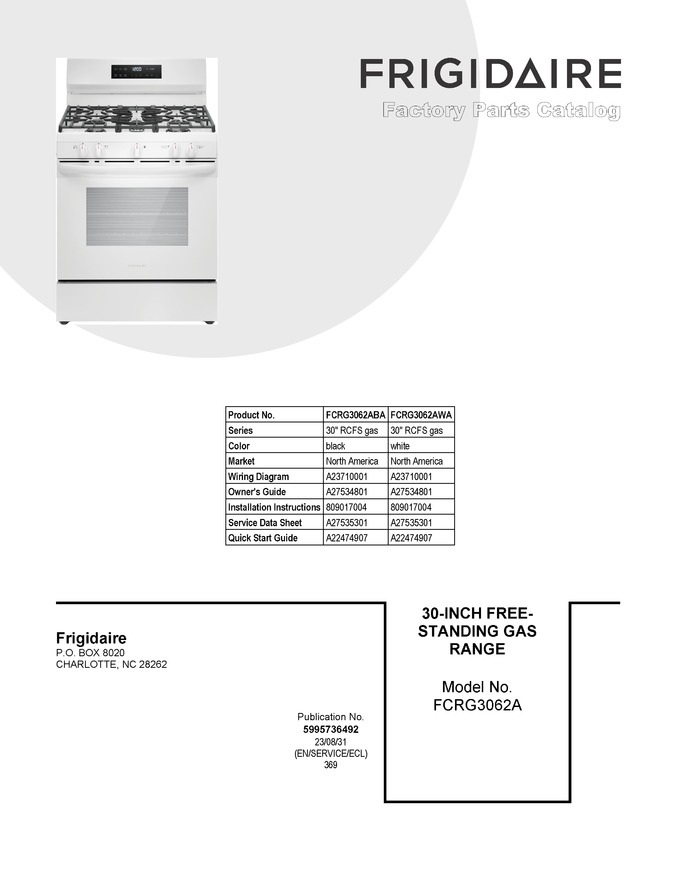 Diagram for FCRG3062ABA
