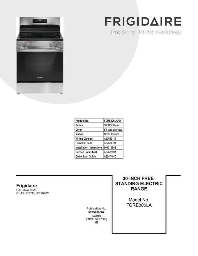 Diagram for FCRE306LAFA