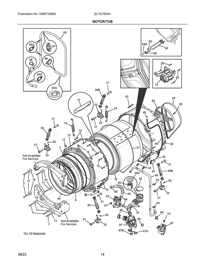 Diagram for ELTE7600AW0