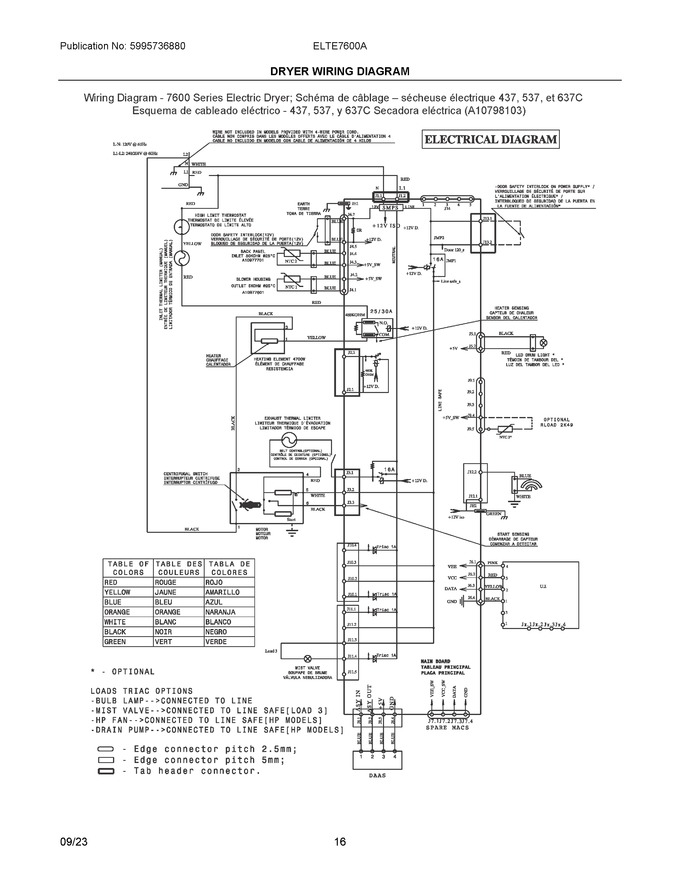 Diagram for ELTE7600AT0