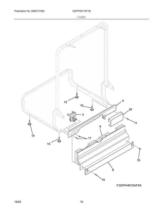 Diagram for GDPP4517AF1B