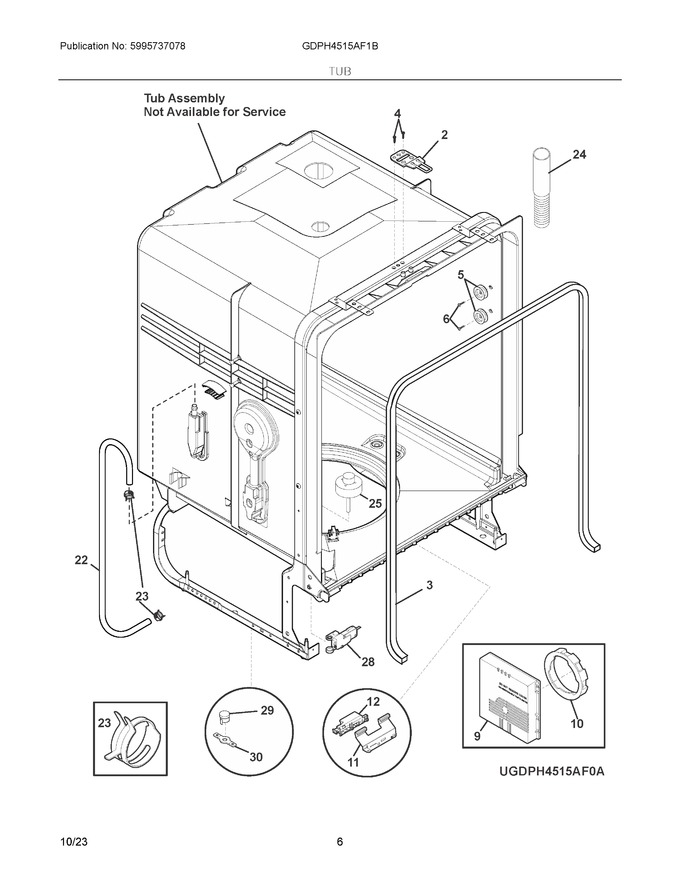 Diagram for GDPH4515AF1B