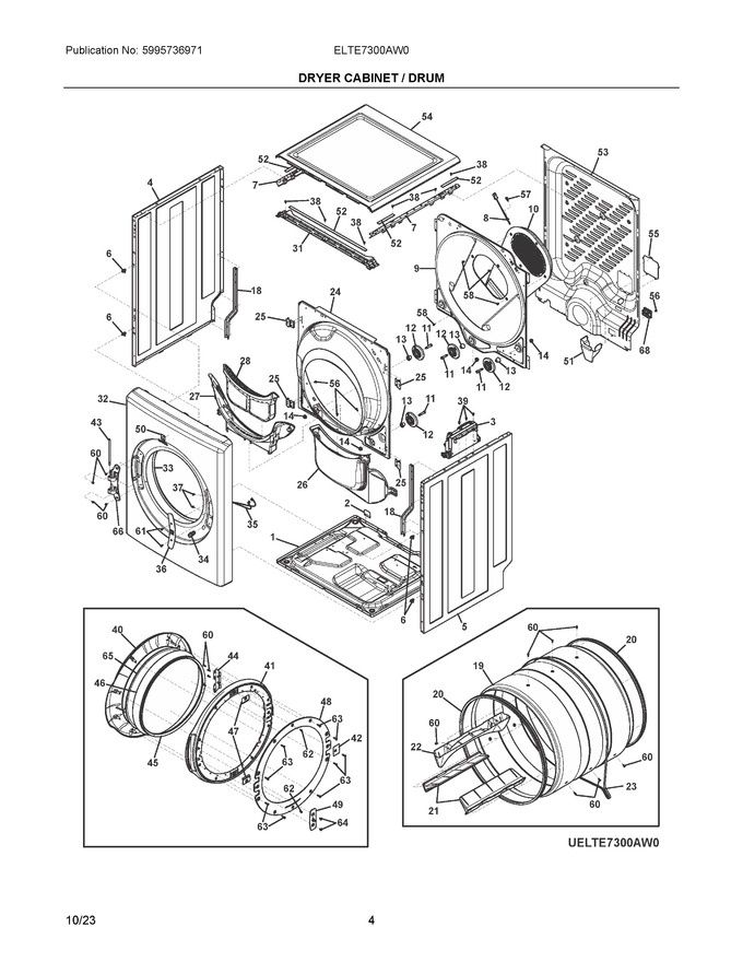 Diagram for ELTE7300AW0