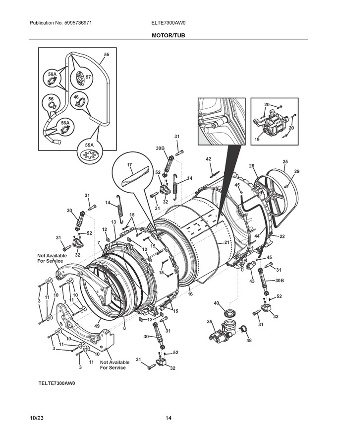 Diagram for ELTE7300AW0