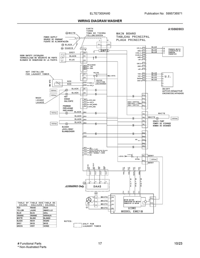 Diagram for ELTE7300AW0