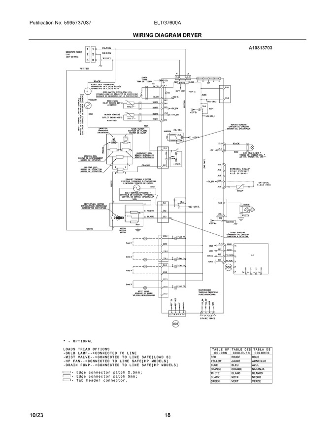 Diagram for ELTG7600AW0