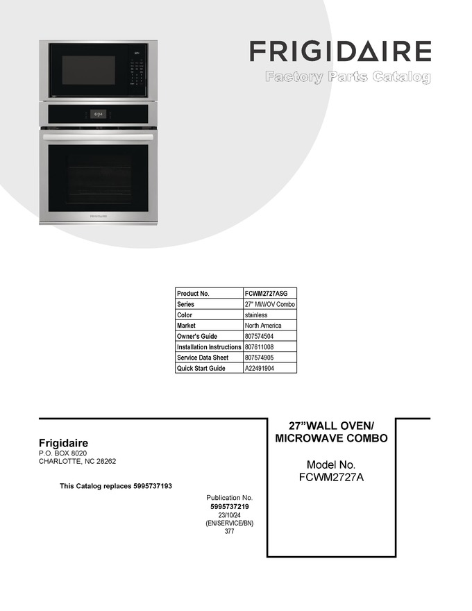 Diagram for FCWM2727ASG