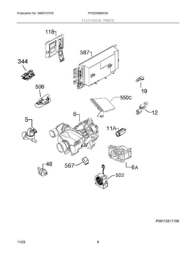 Diagram for FPID2498SF0A