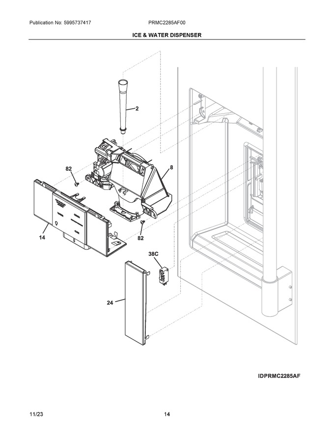 Diagram for PRMC2285AF00