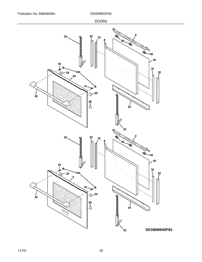 Diagram for E30EW85GPS5