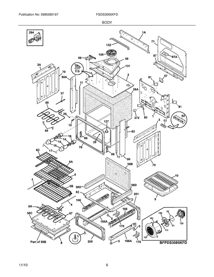 Diagram for FGDS3065KFD