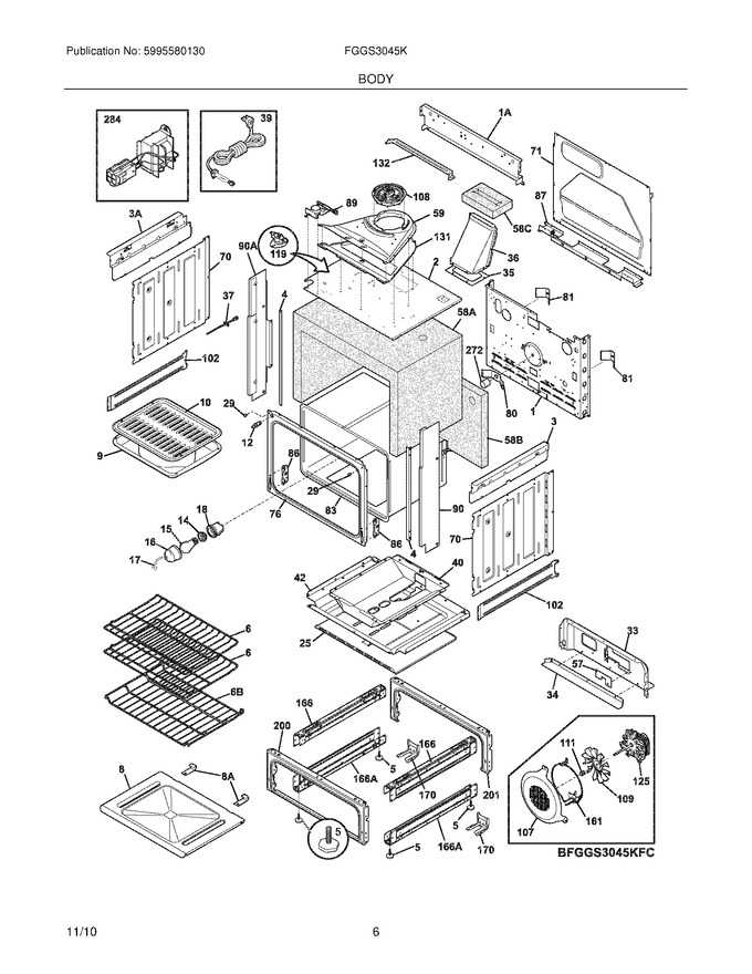 Diagram for FGGS3045KBC
