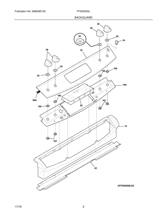 Diagram for FFGS3025LBC