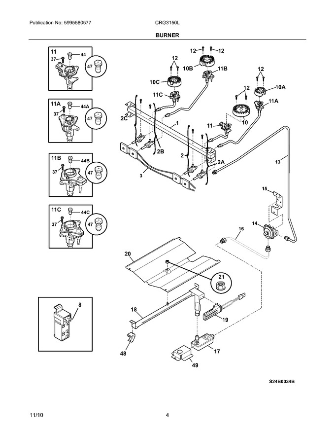 Diagram for CRG3150LBD