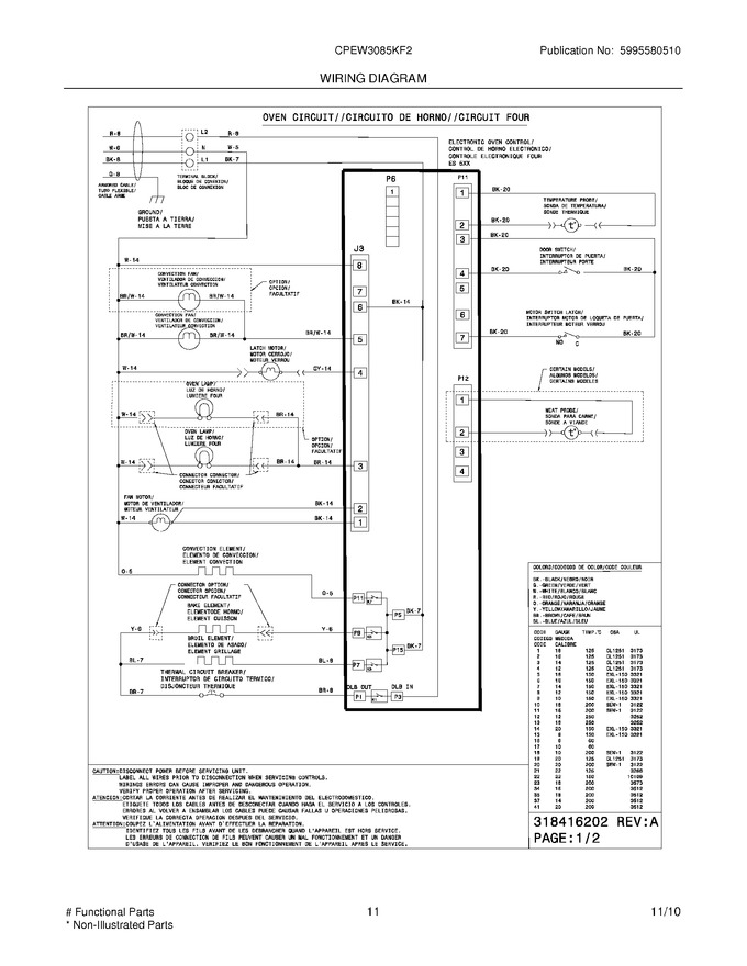 Diagram for CPEW3085KF2
