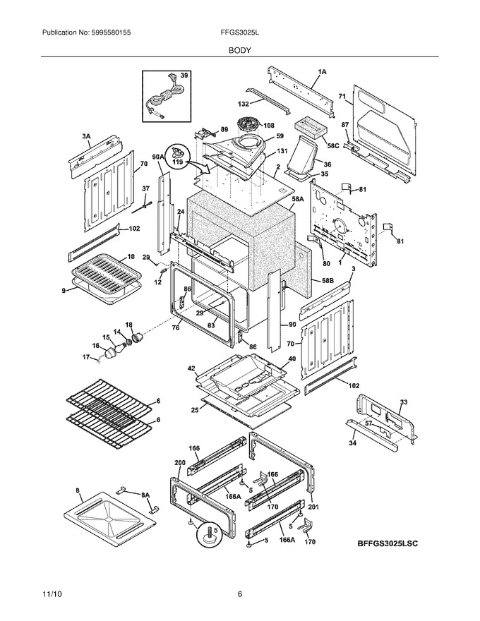 Diagram for FFGS3025LBC
