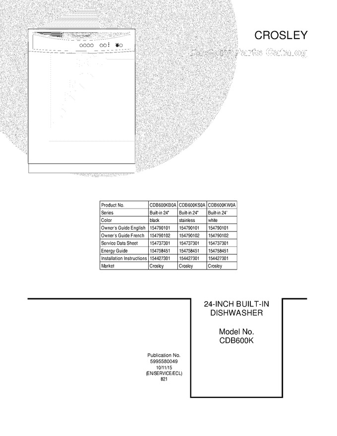 Diagram for CDB600KB0A