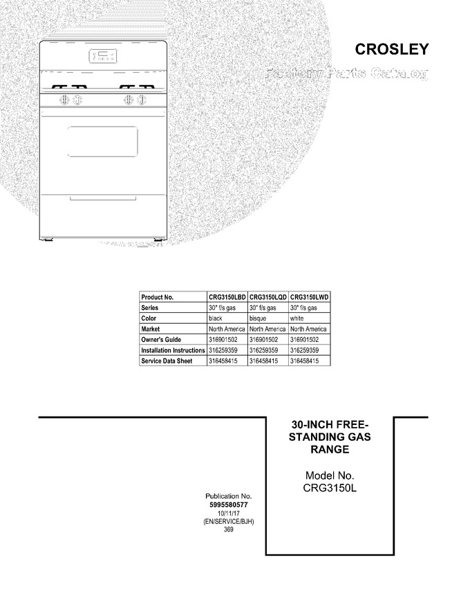 Diagram for CRG3150LBD