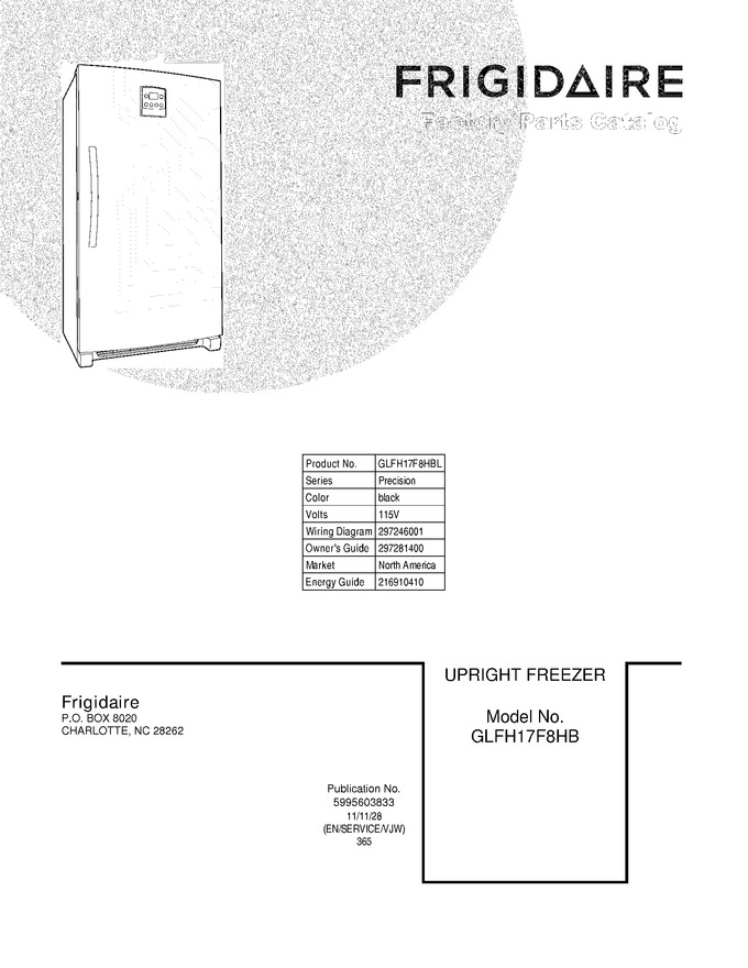 Diagram for GLFH17F8HBL