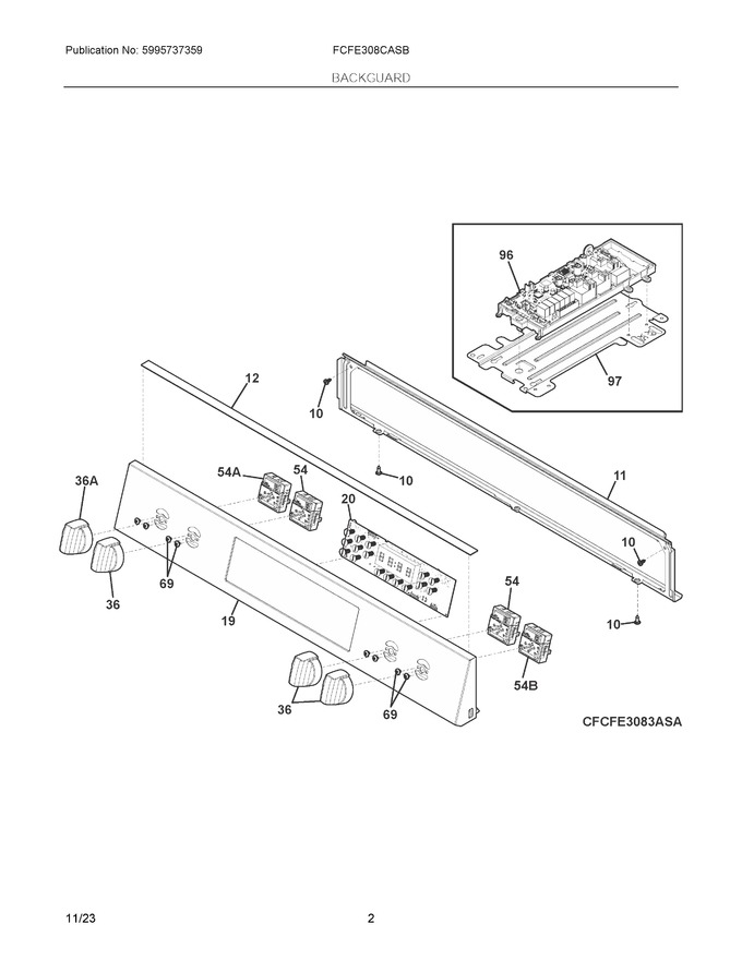 Diagram for FCFE308CASB