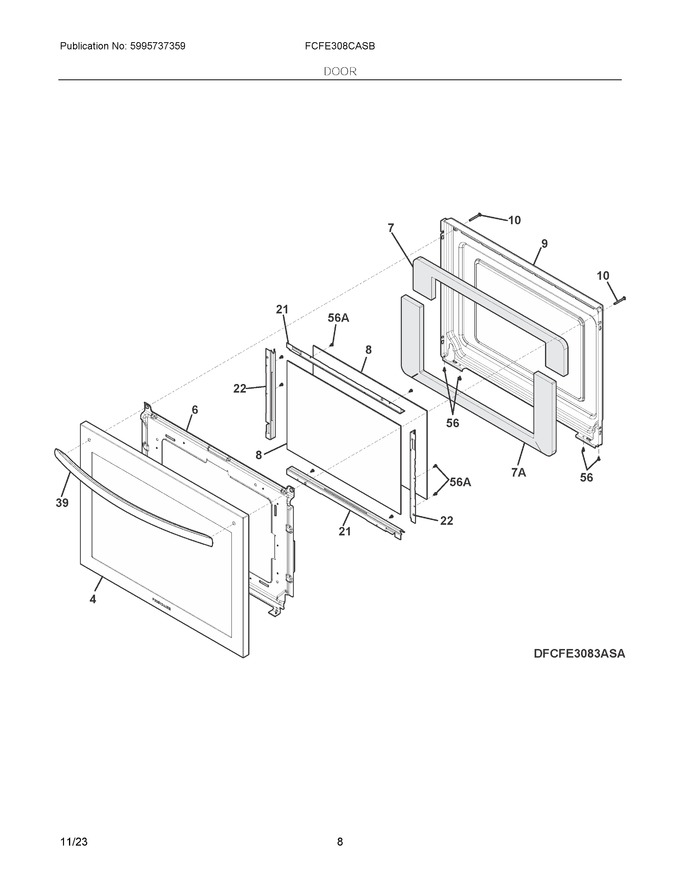 Diagram for FCFE308CASB