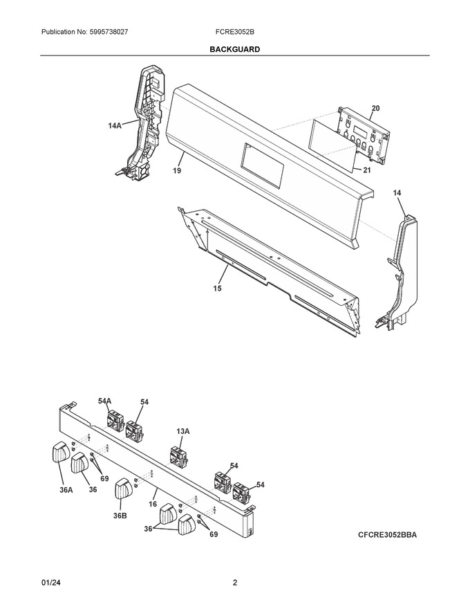 Diagram for FCRE3052BWA
