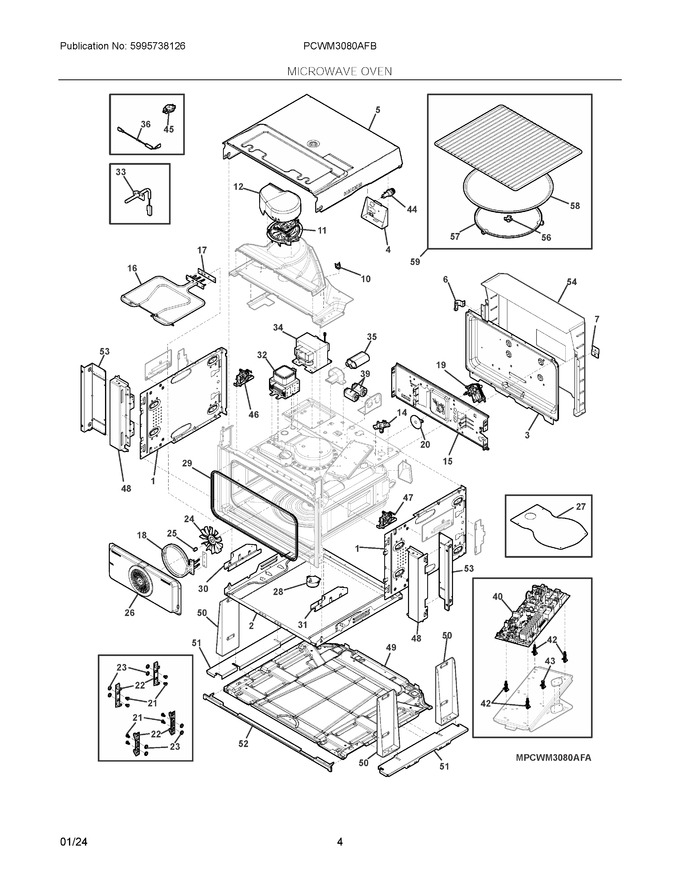 Diagram for PCWM3080AFB