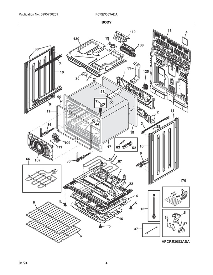 Diagram for FCRE3083ADA