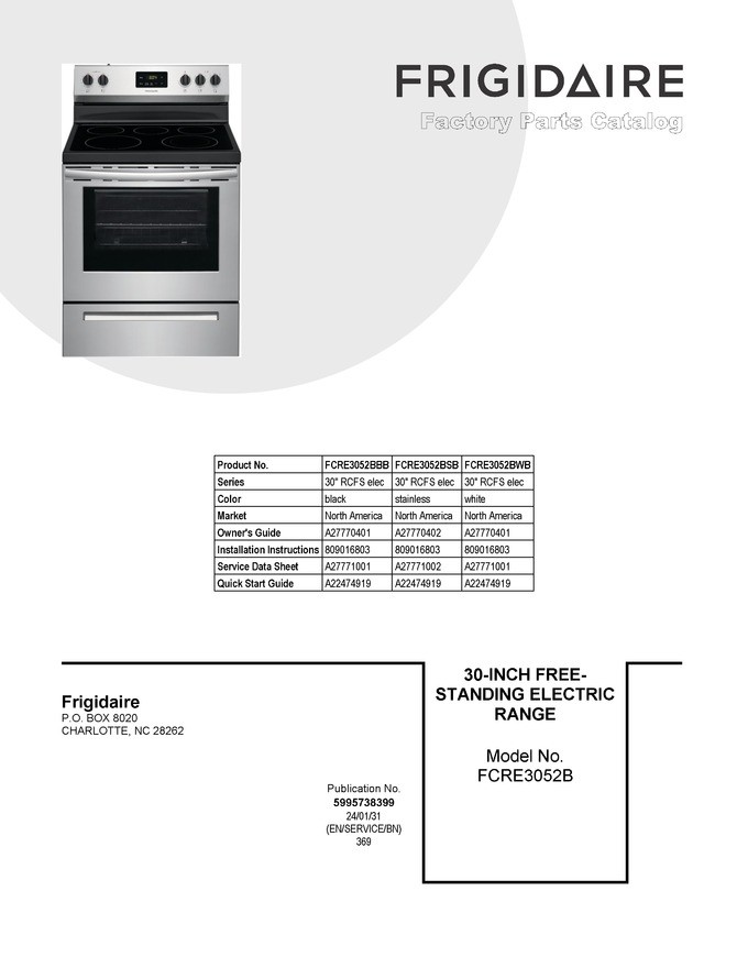 Diagram for FCRE3052BWB