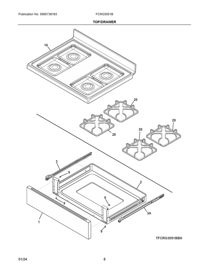 Diagram for FCRG3051BSA