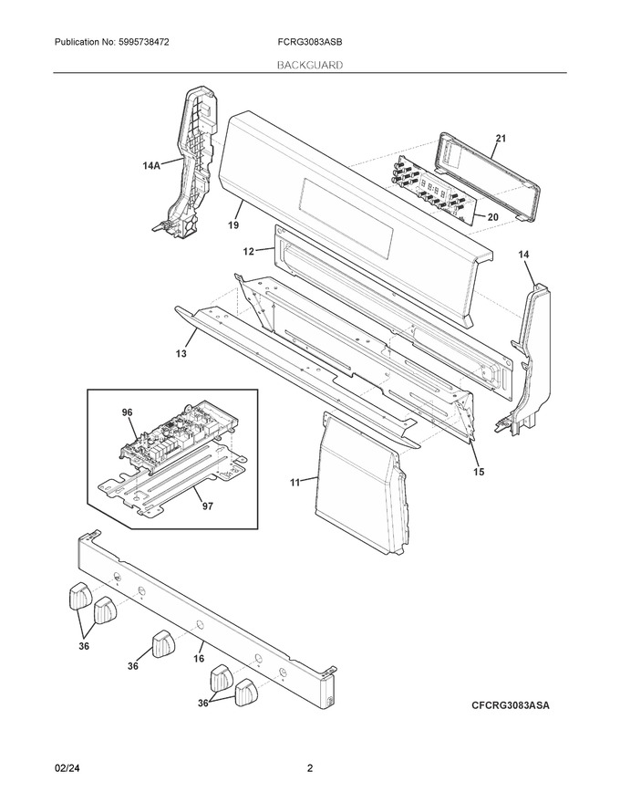 Diagram for FCRG3083ASB