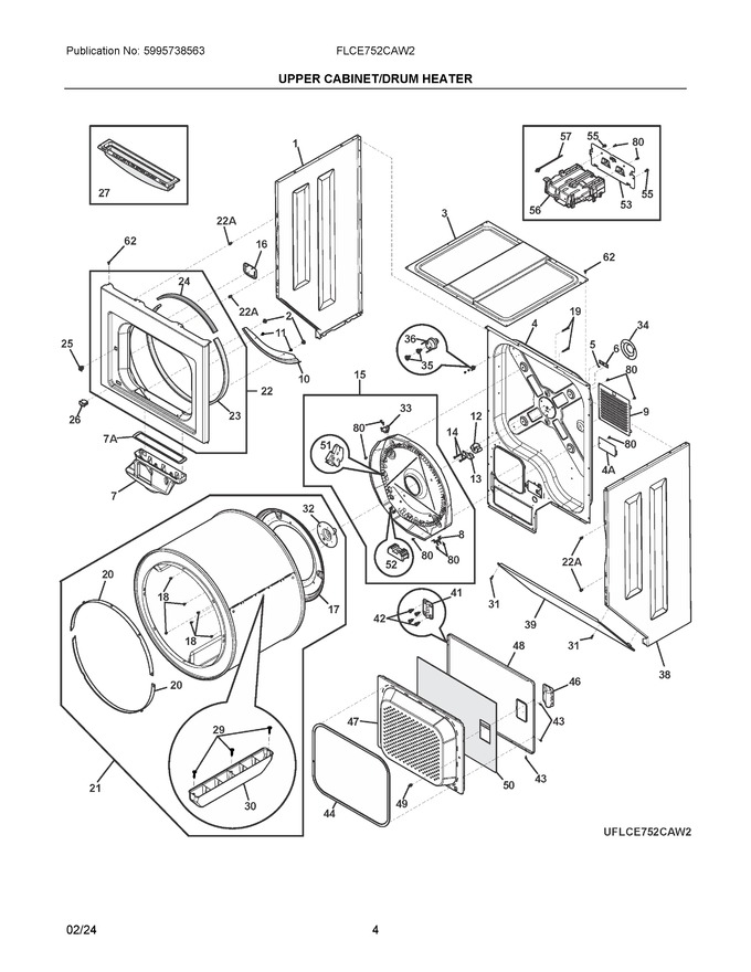 Diagram for FLCE752CAW2