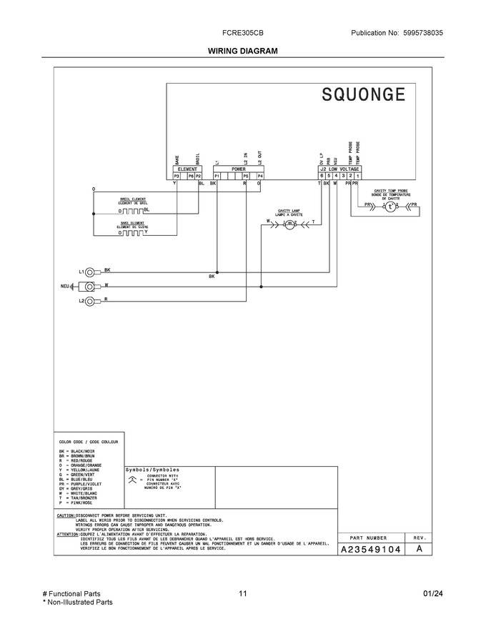 Diagram for FCRE305CBSA