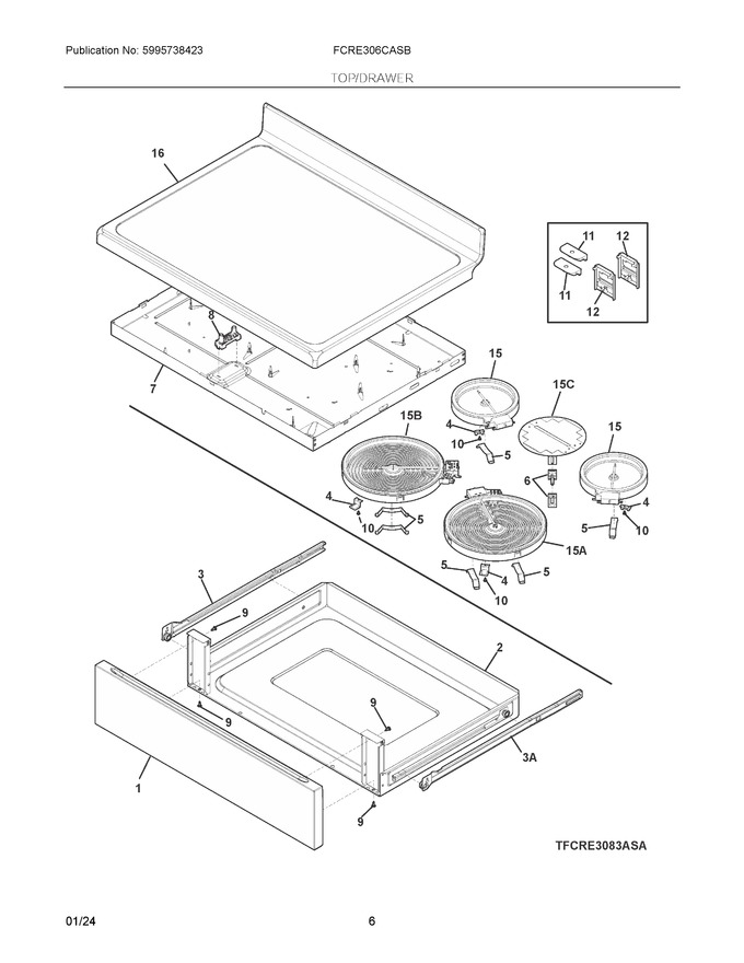 Diagram for FCRE306CASB
