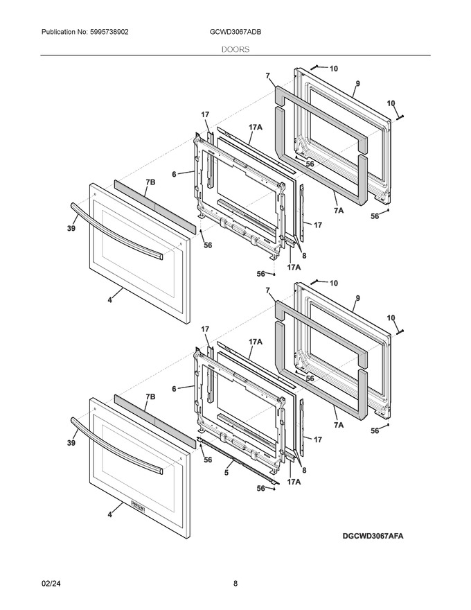 Diagram for GCWD3067ADB