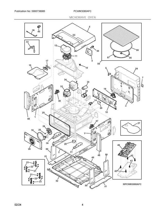 Diagram for PCWM3080AFC
