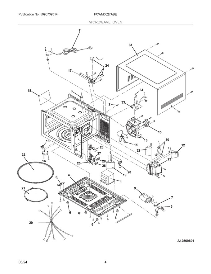 Diagram for FCWM3027ABE