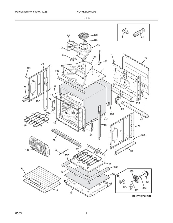 Diagram for FCWS2727AWG