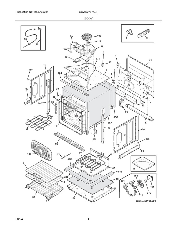 Diagram for GCWS2767ADF