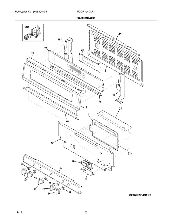 Diagram for FGGF304DLF3
