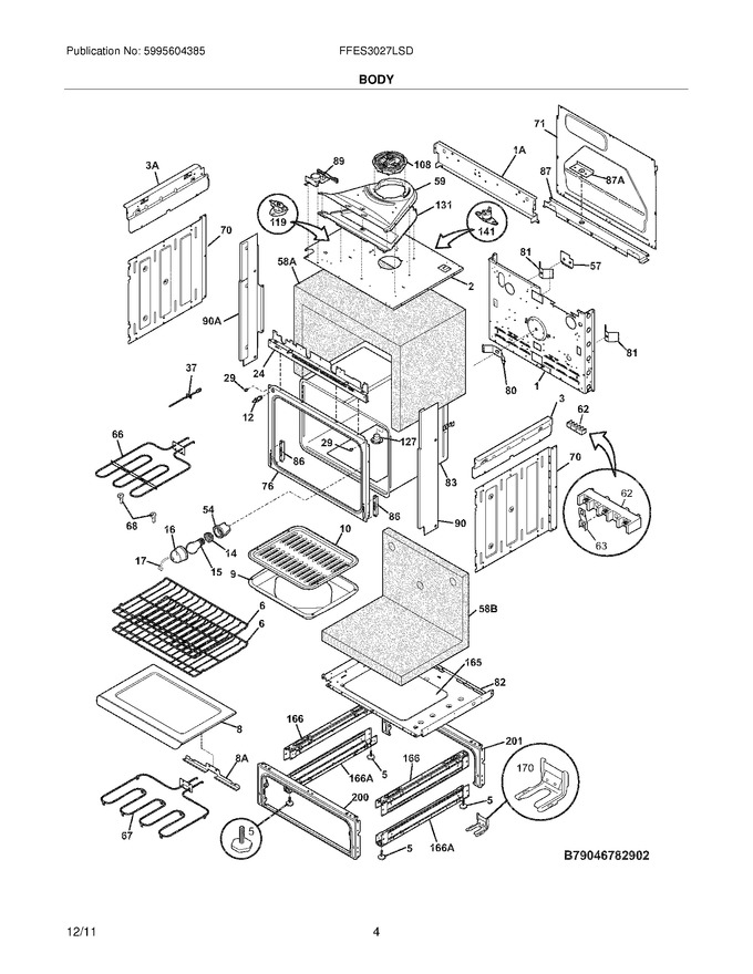 Diagram for FFES3027LSD