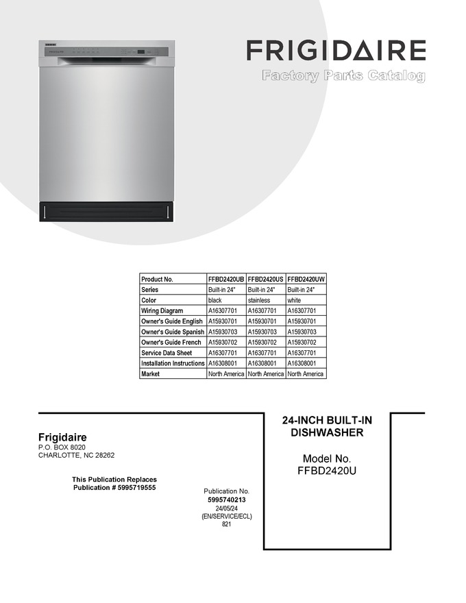 Diagram for FFBD2420UB