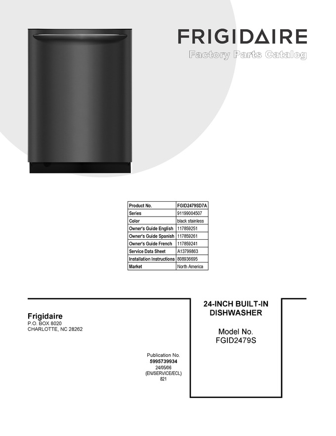 Diagram for FGID2479SD7A