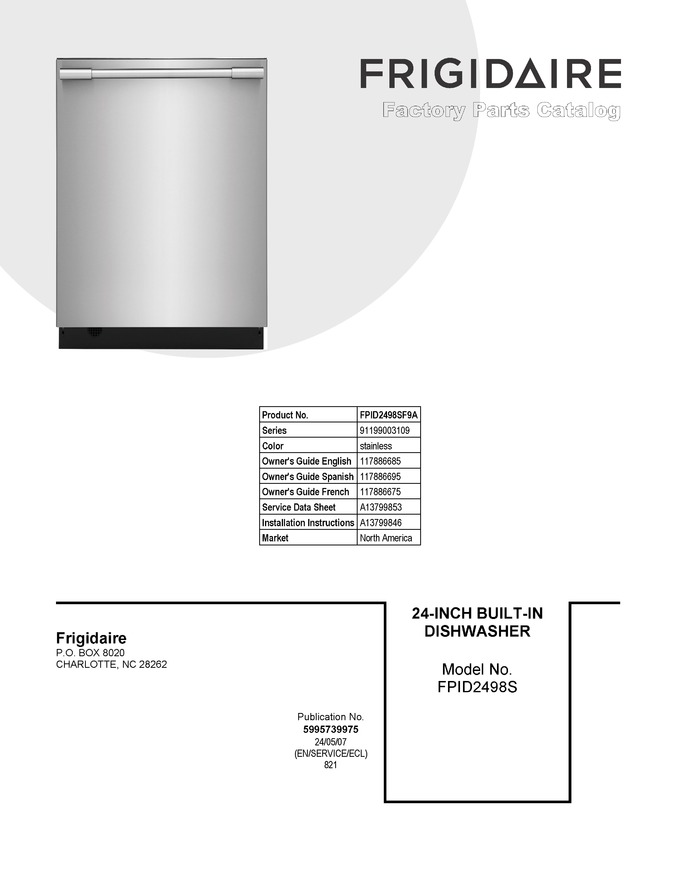 Diagram for FPID2498SF9A
