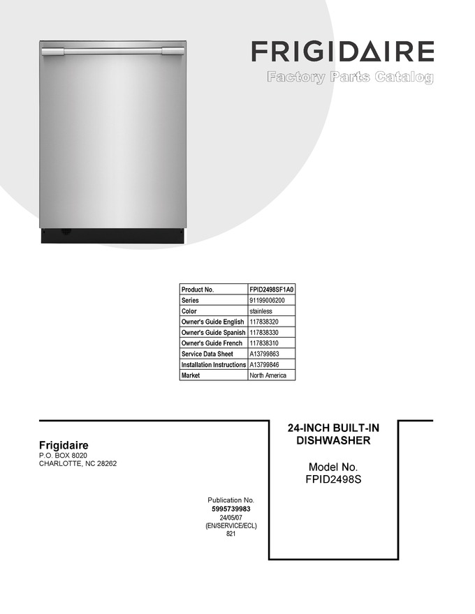 Diagram for FPID2498SF1A0