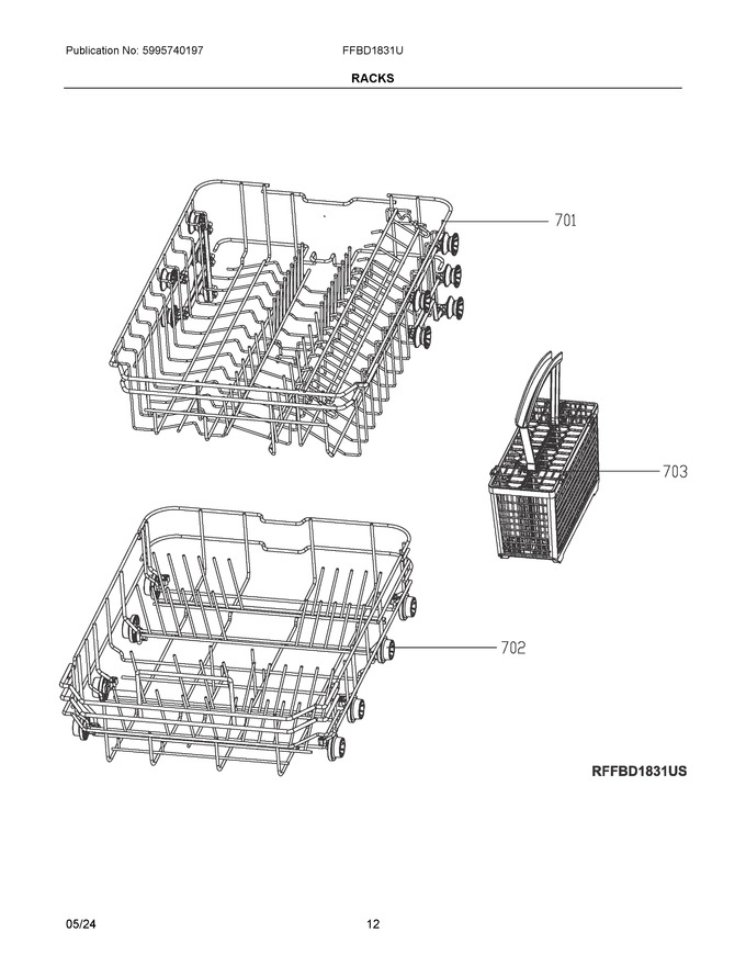 Diagram for FFBD1831US