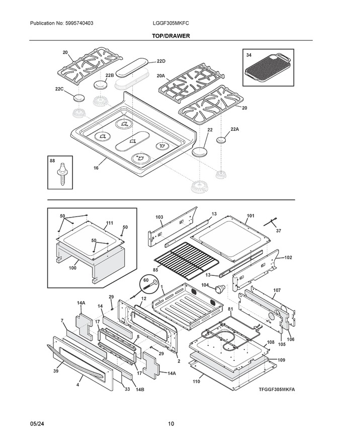 Diagram for LGGF305MKFC