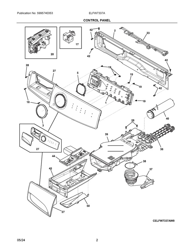 Diagram for ELFW7337AW1