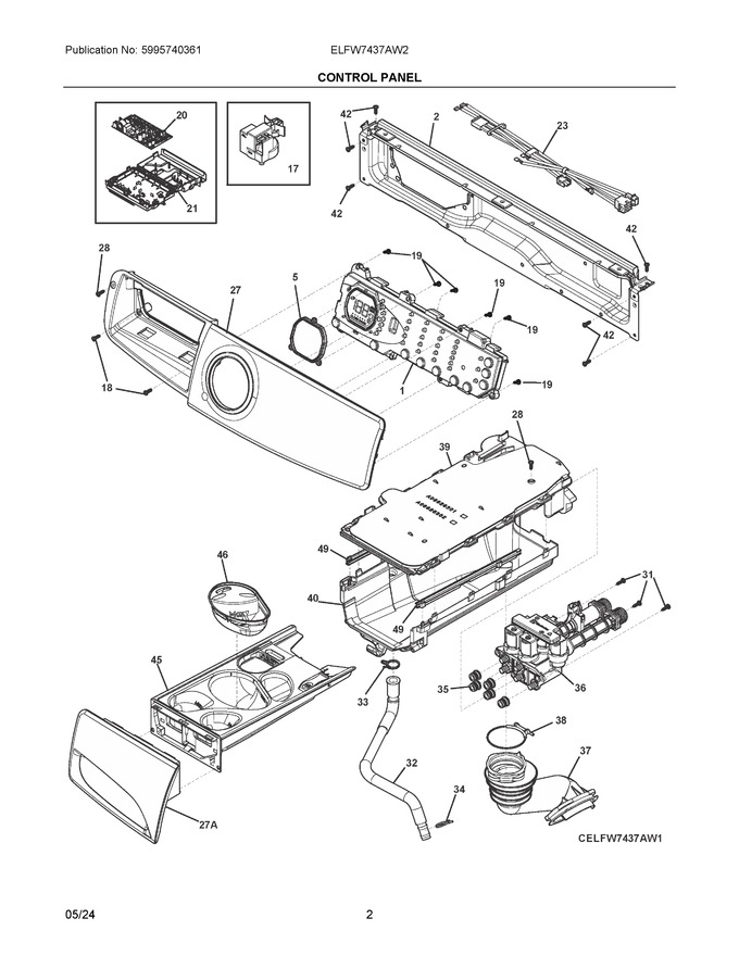 Diagram for ELFW7437AW2